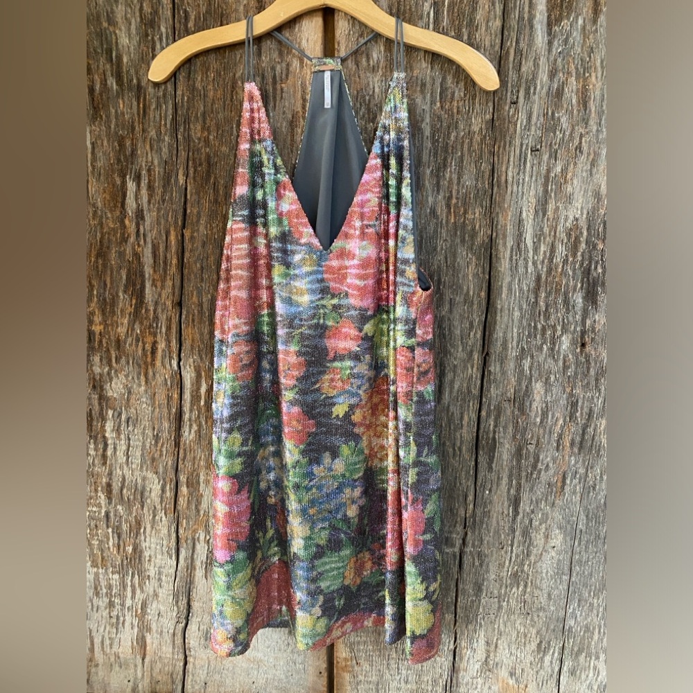 Free People sequin mini dress size XS